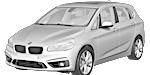 BMW F45 U0607 Fault Code